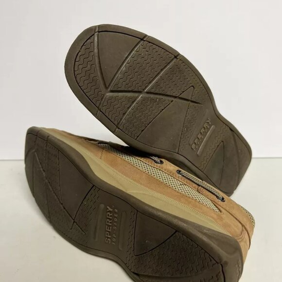 Sperry Boys Lanyard Boat Shoe Tan Size 5.5 M Big Kid - Picture 5 of 6